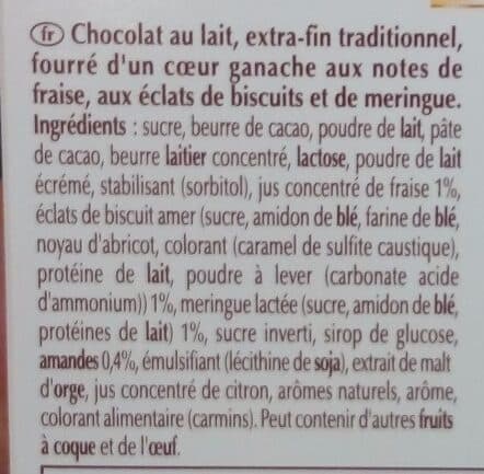 Lindt Chocolat Les Macarons Fraise packshot
