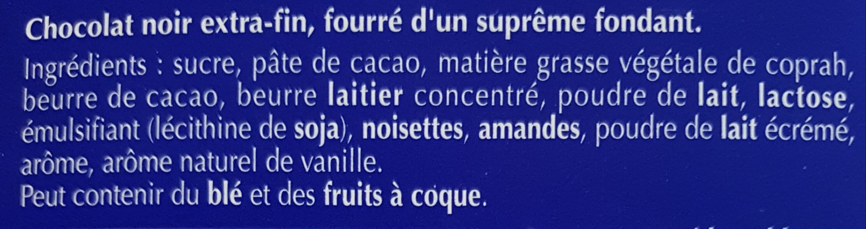 Lindt Lindor noir packshot