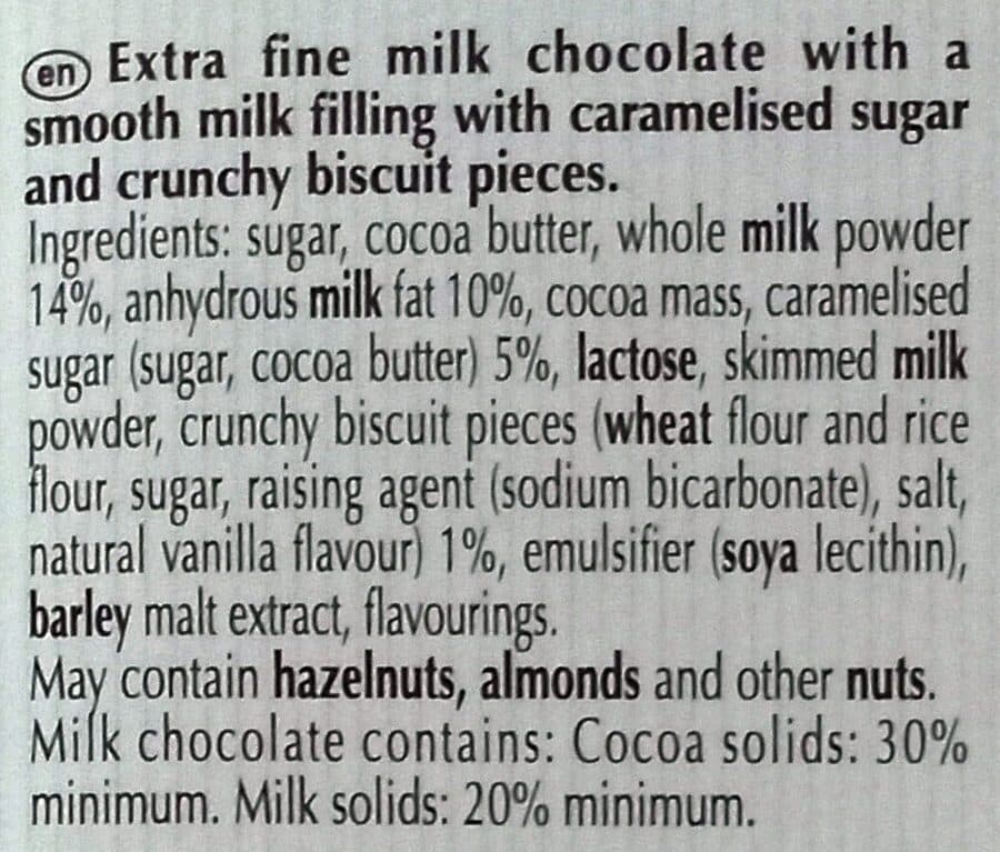 Lindt CRÈME BRÛLÉE Milk Chocolate packshot