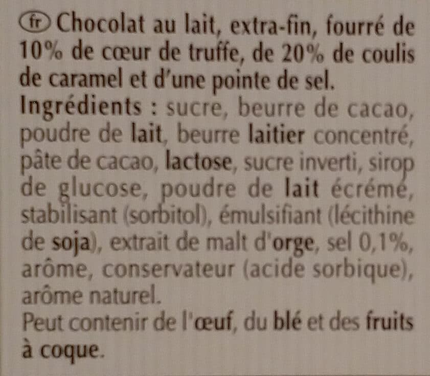 Lindt Creation lait caramel packshot