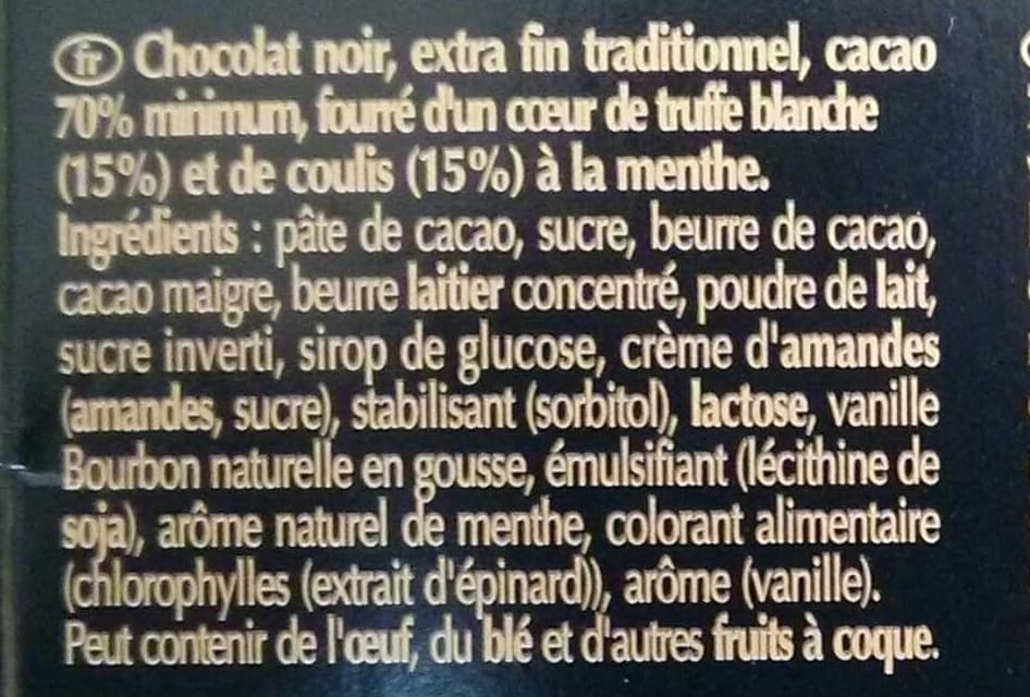 Lindt Création Coulis de Menthe packshot