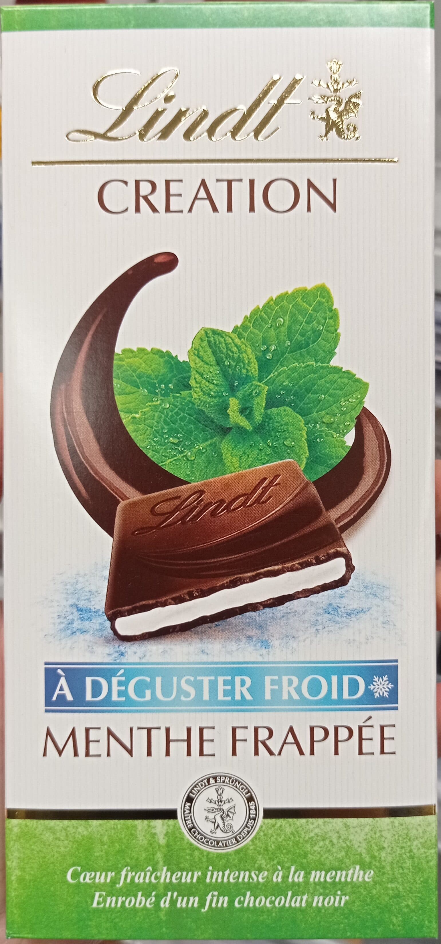 Lindt Création - Menthe Frappée packshot