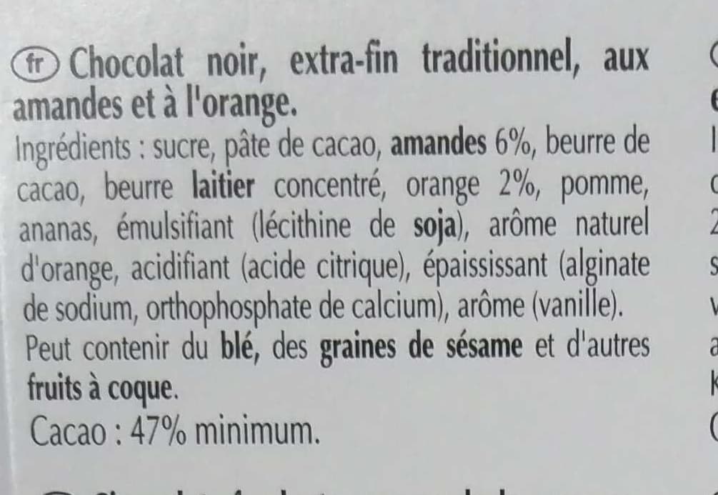 Lindt Excellence Orange Intense packshot