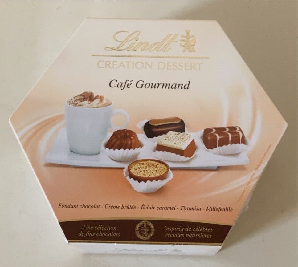 Lindt Création Dessert Café Gourmand packshot