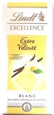 Lindt Extra velouté blanc packshot