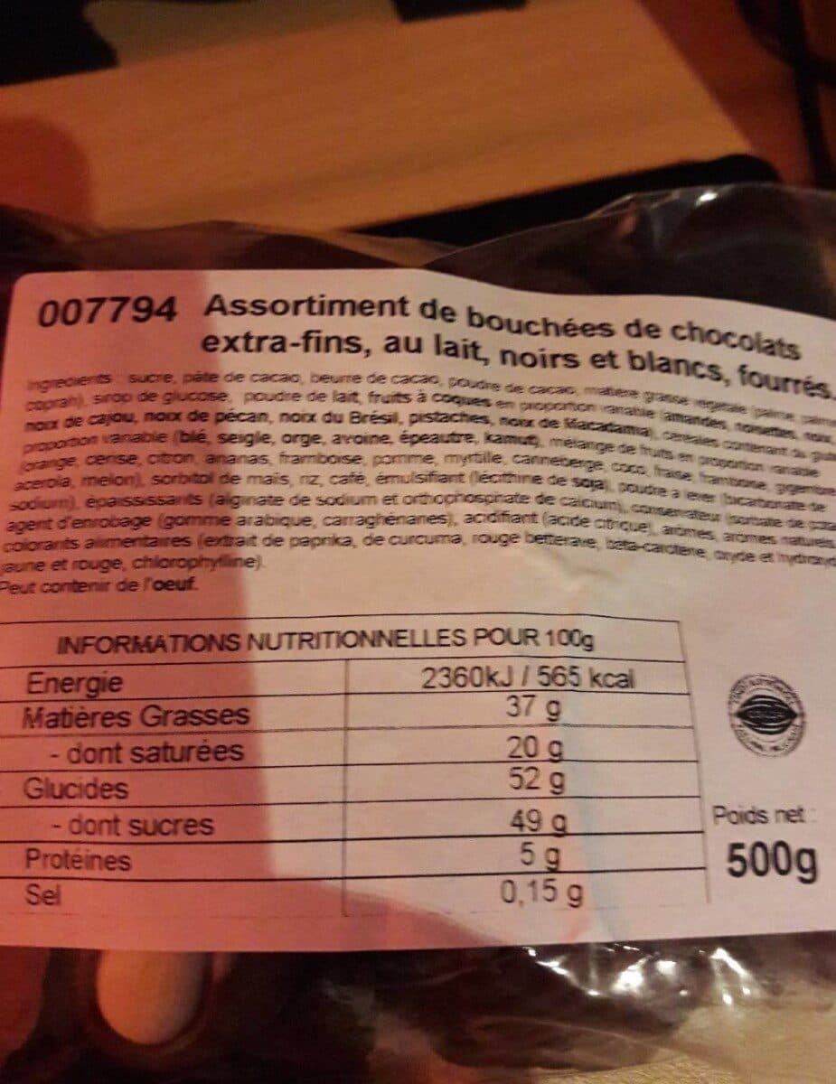Lindt Assortiment de bouchées au chocolat packshot