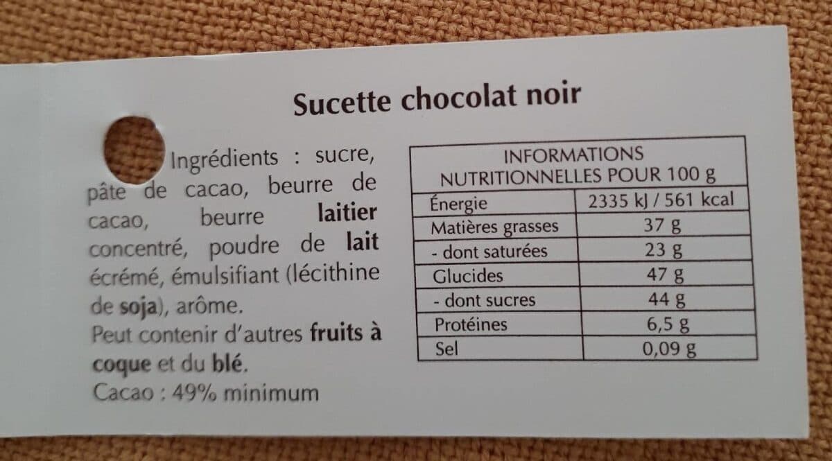 Lindt Sucette packshot