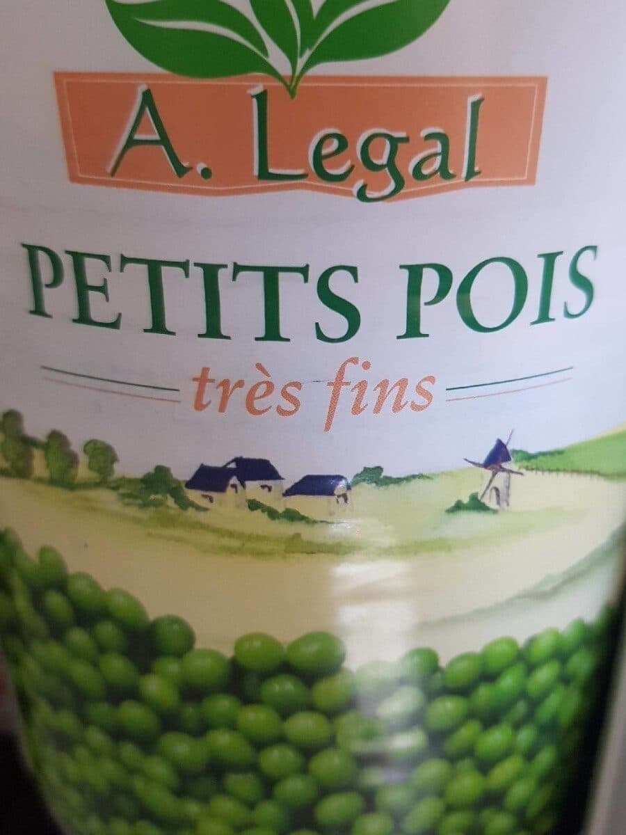Open Food Facts Petits pois packshot