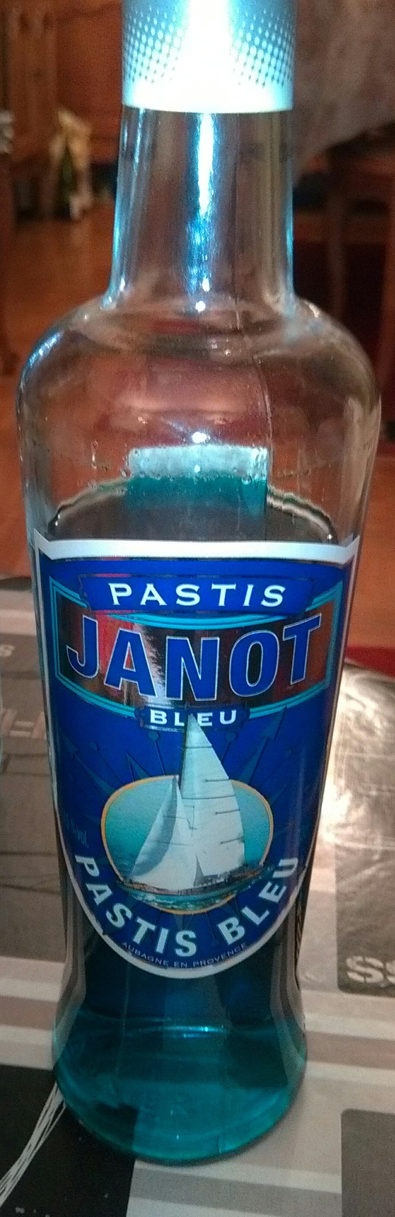 Distillerie Janot Pastis bleu packshot