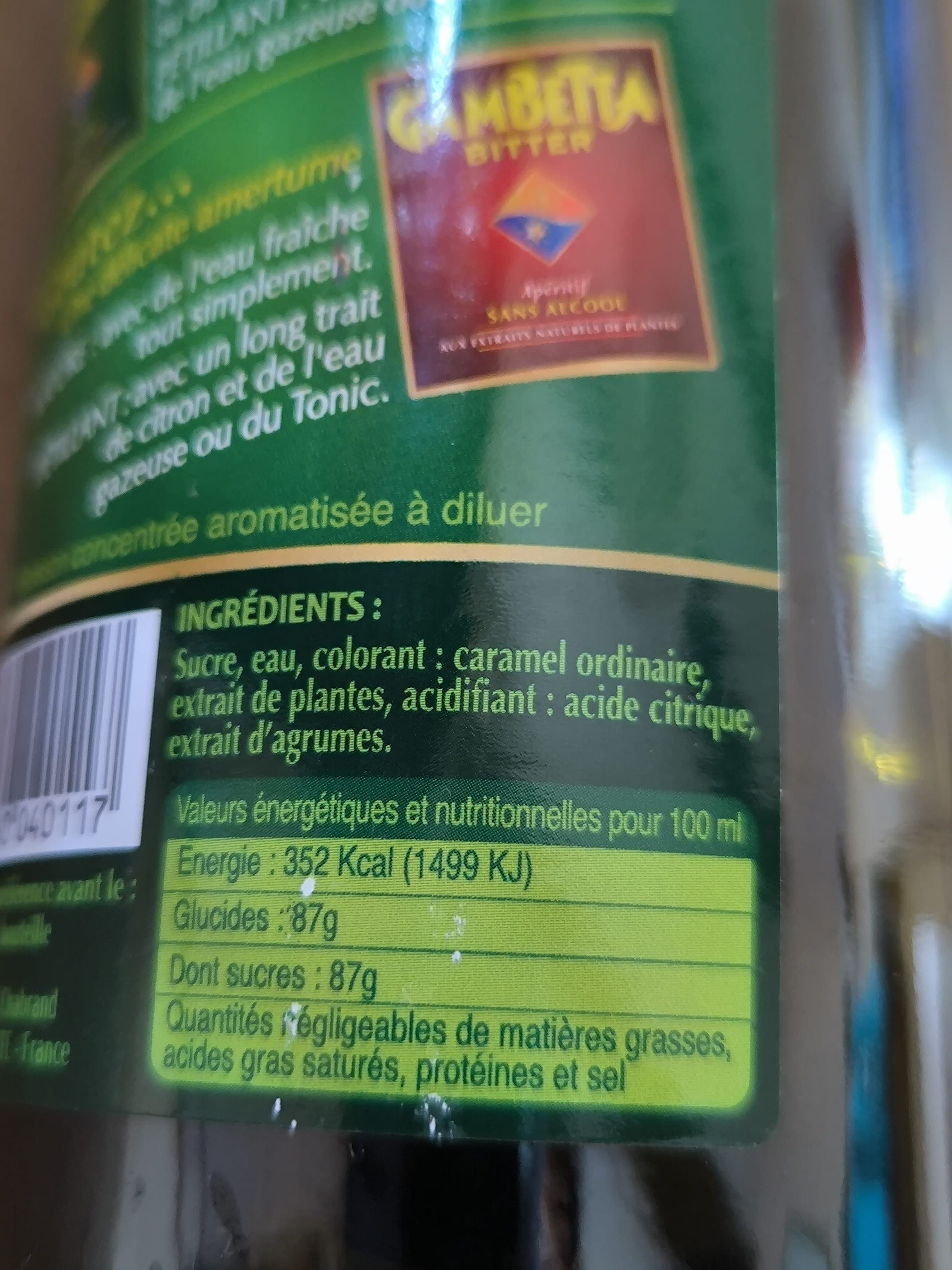 Gambetta Apéritif Gambetta packshot