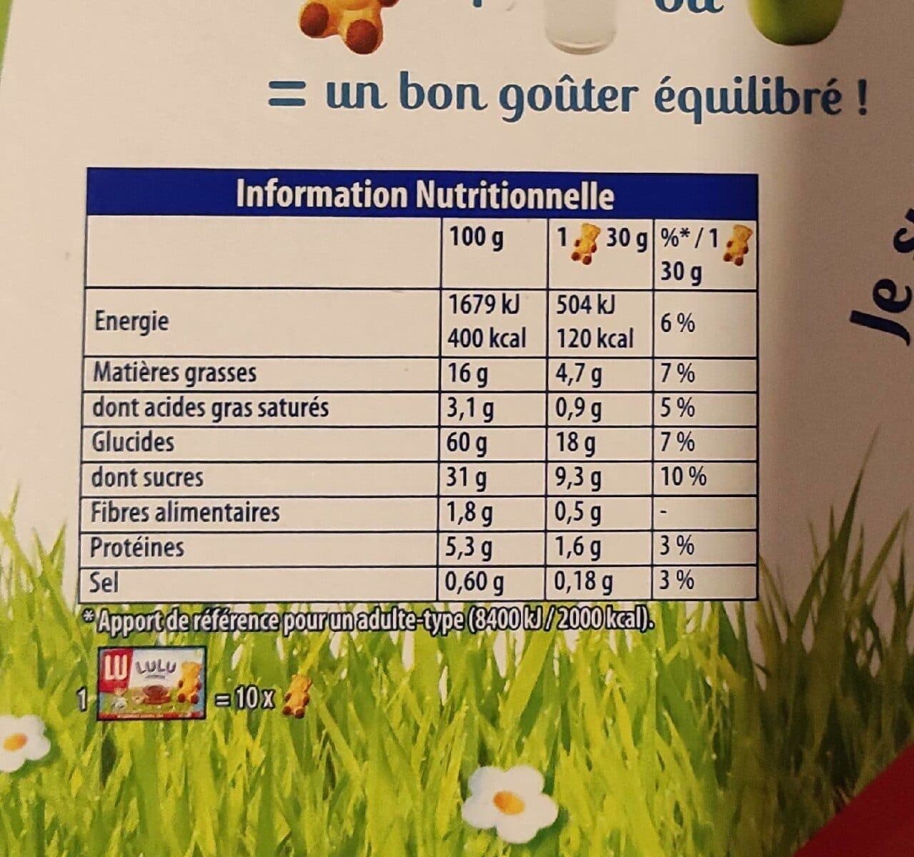 LU Lulu l ourson packshot