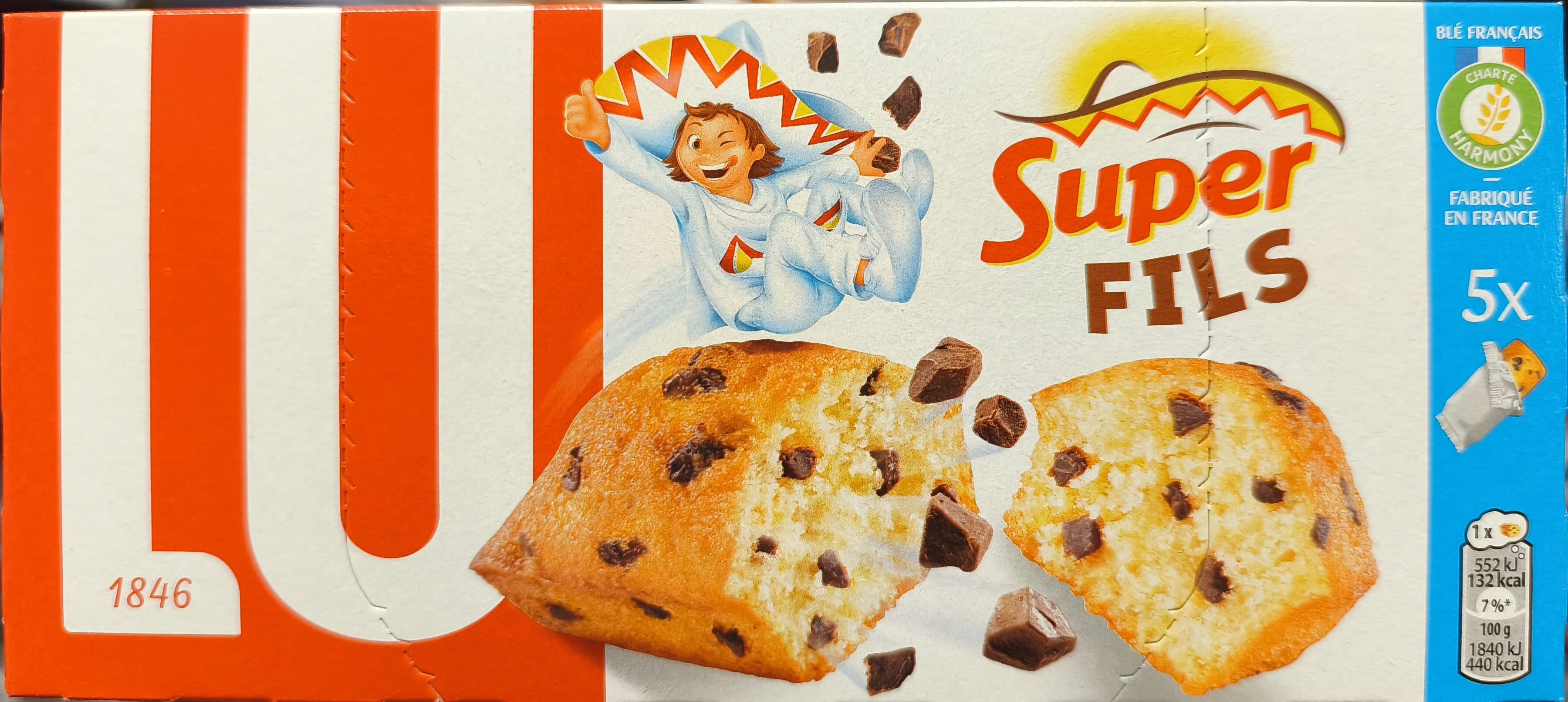 LU Pepito lu pépite choco packshot