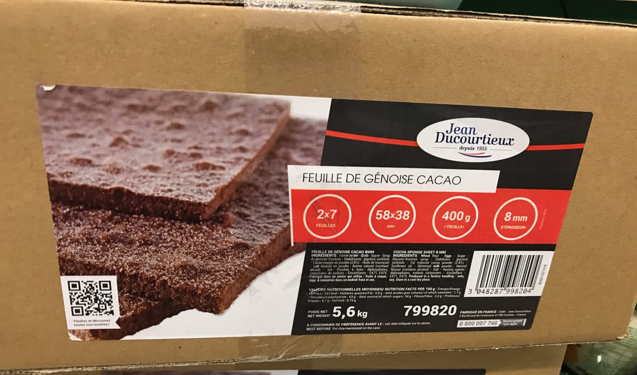 Jean Ducourtieux Feuille de Génoise Cacao packshot