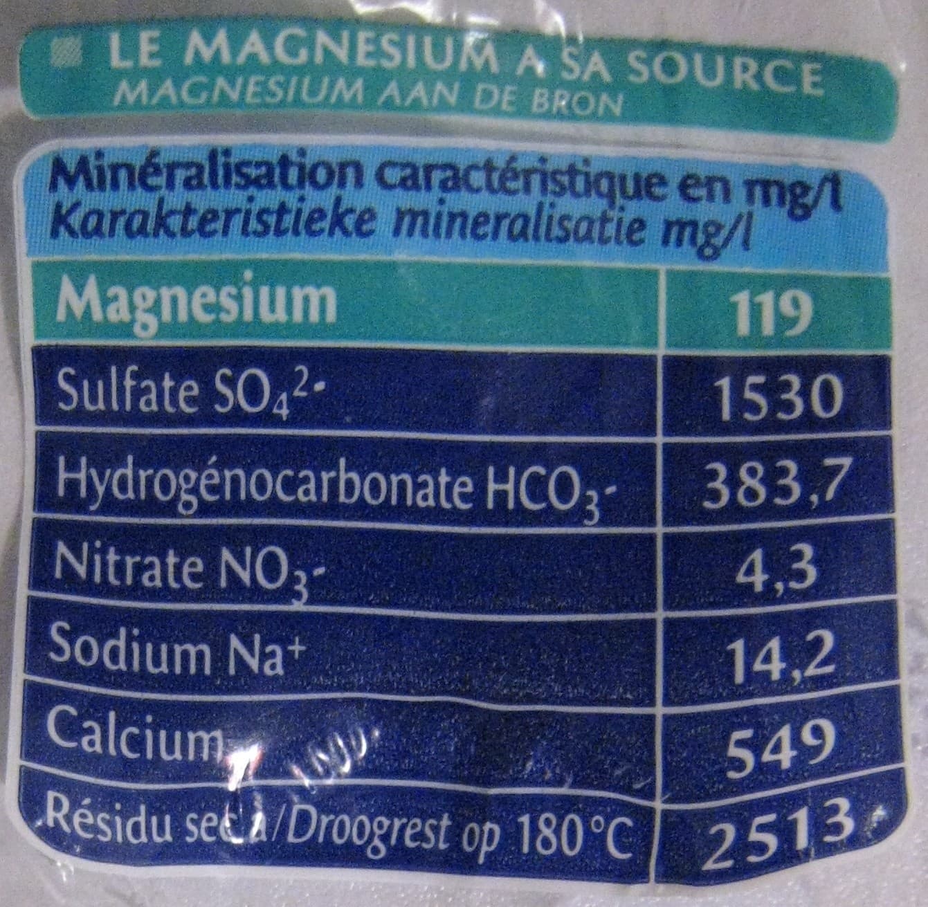 Hépar Eau minérale naturelle (6 x 1 L) Hépar packshot