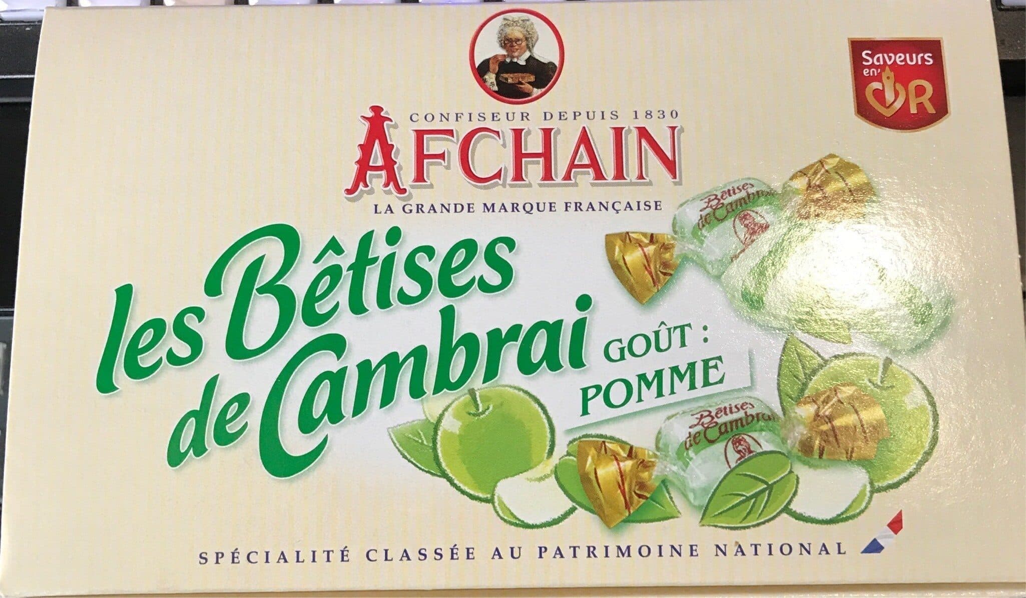 Afchain Bêtise Pomme packshot