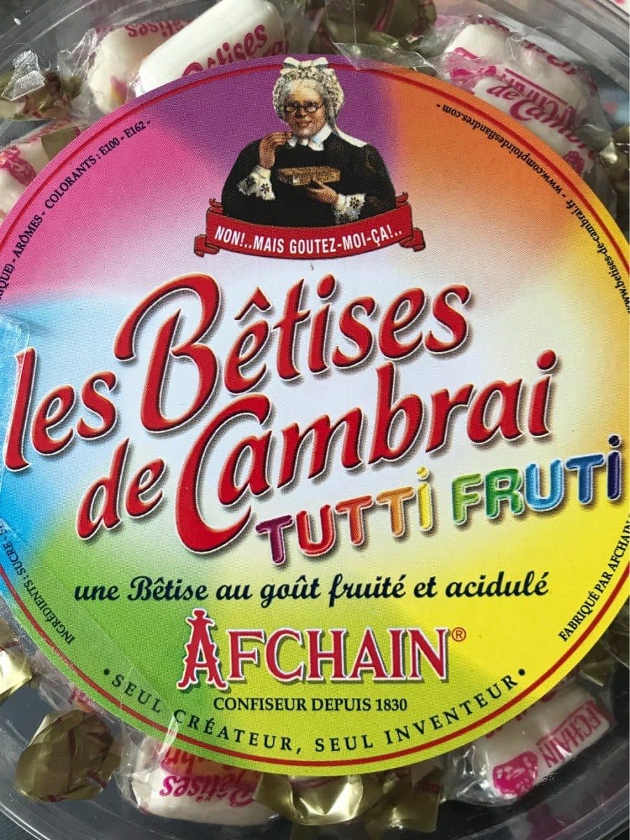 Afchain Les bêtises de Cambrai packshot