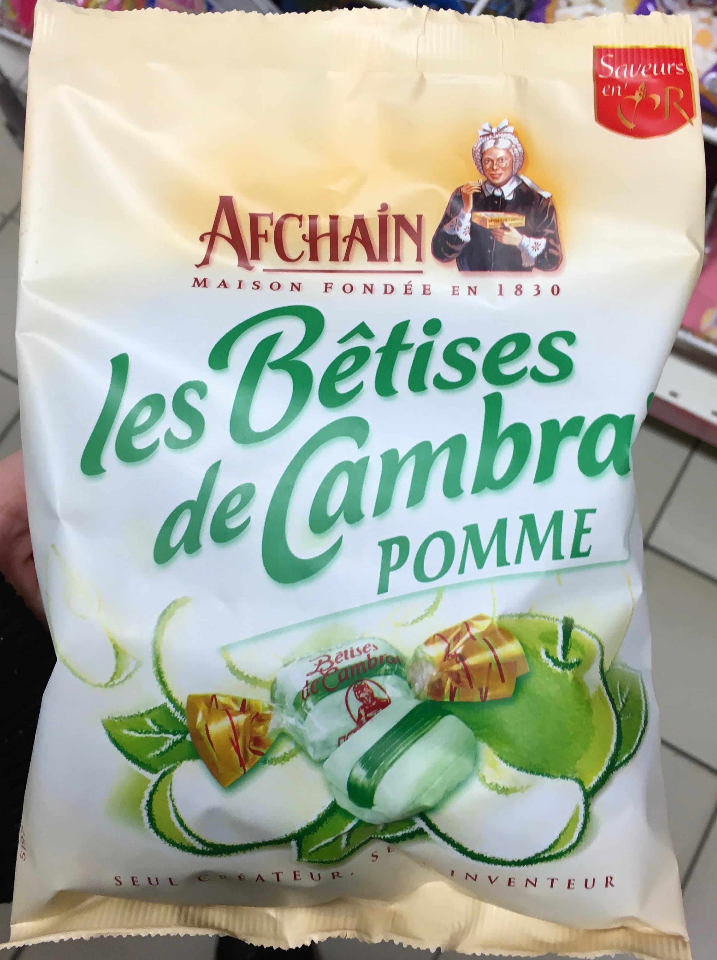Afchain Les Bêtises de Cambrai Pomme packshot
