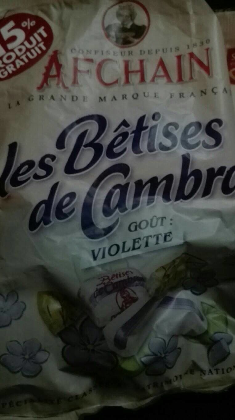 Afchain Bêtises De Cambrai packshot