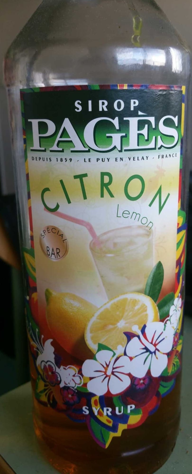 Pagès Sirop de citron packshot