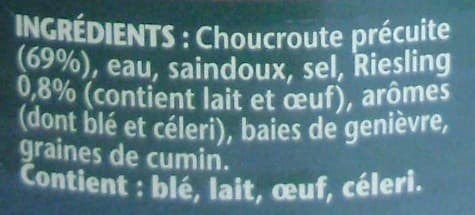 William Saurin Choucroute william saurin packshot