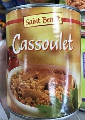 Saint benoit Cassoulet packshot