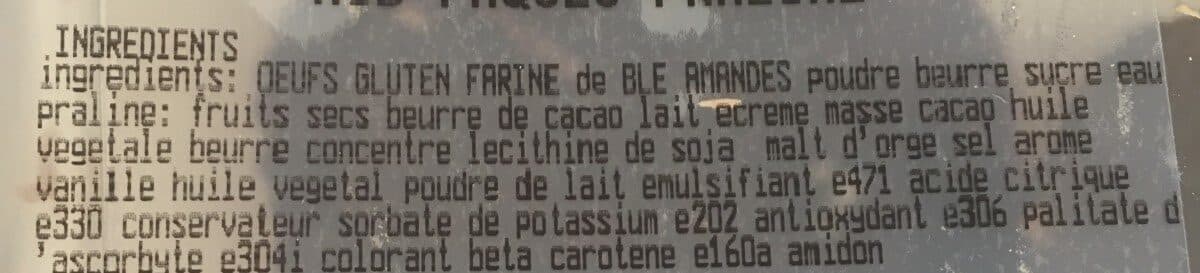 Open Food Facts Nid paques praline packshot