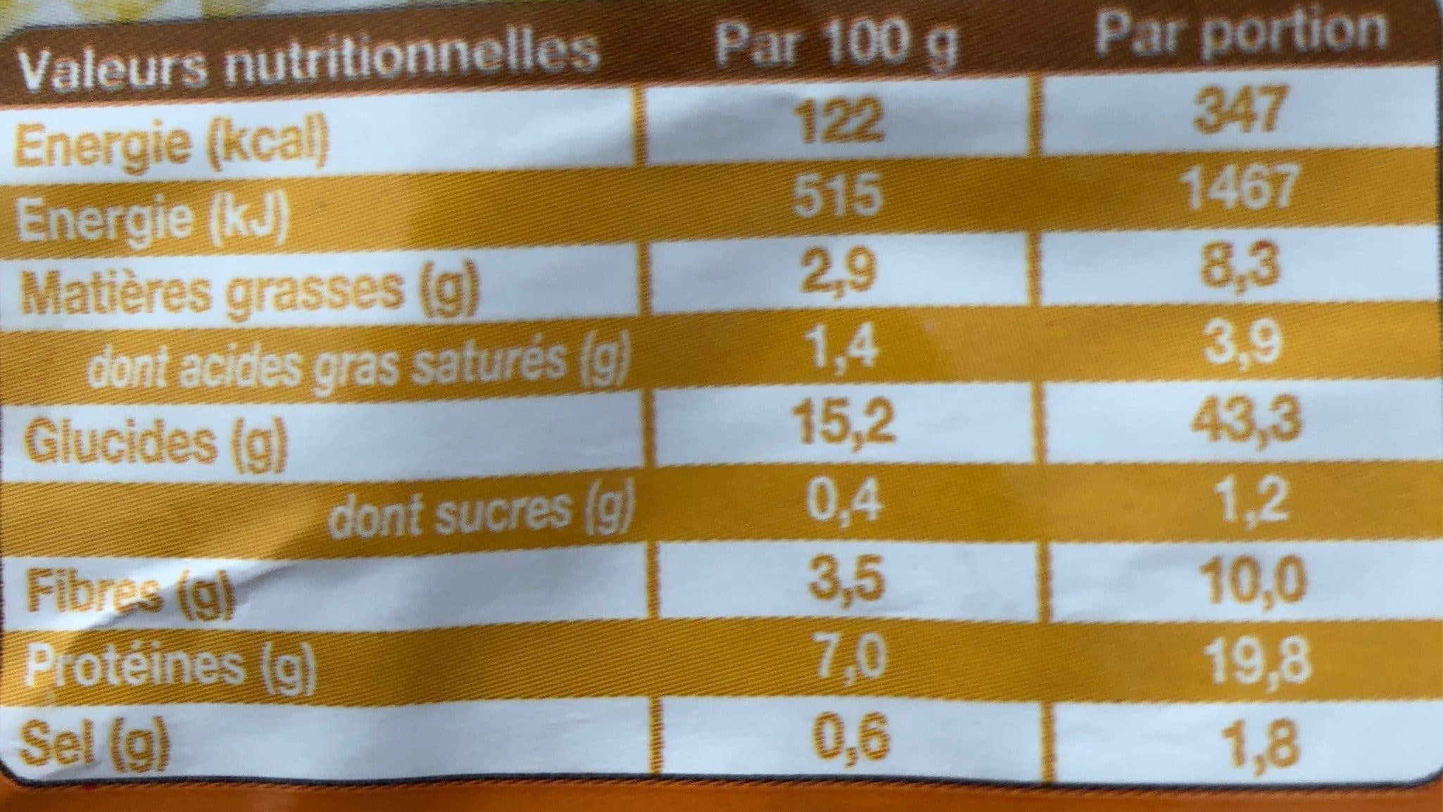 Diet plus Poulet au curry packshot