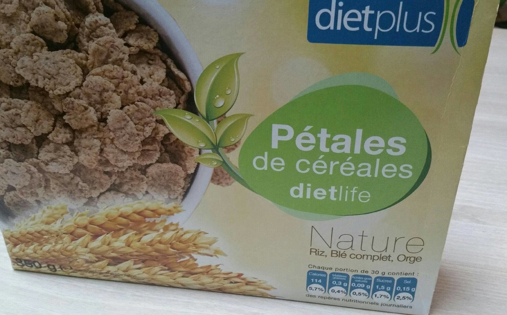 Dietplus Pétales de céréales dietlife nature packshot