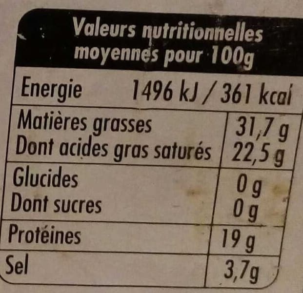 Société Roquefort (31,7 % MG) packshot