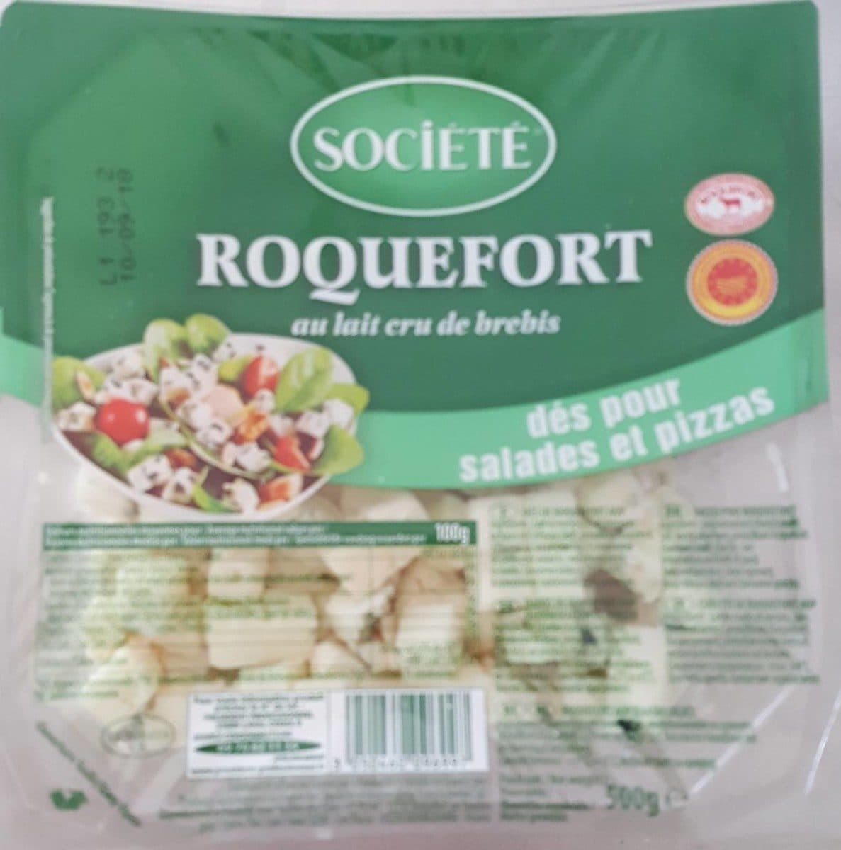 Société Roquefort Aoc Mini Dés 31% packshot