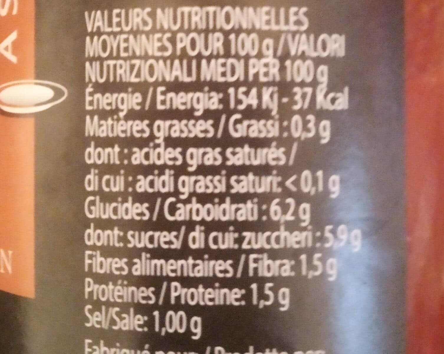 Open Food Facts Sauce Tomate Cuisinée ? L'oignon La Simplissima packshot