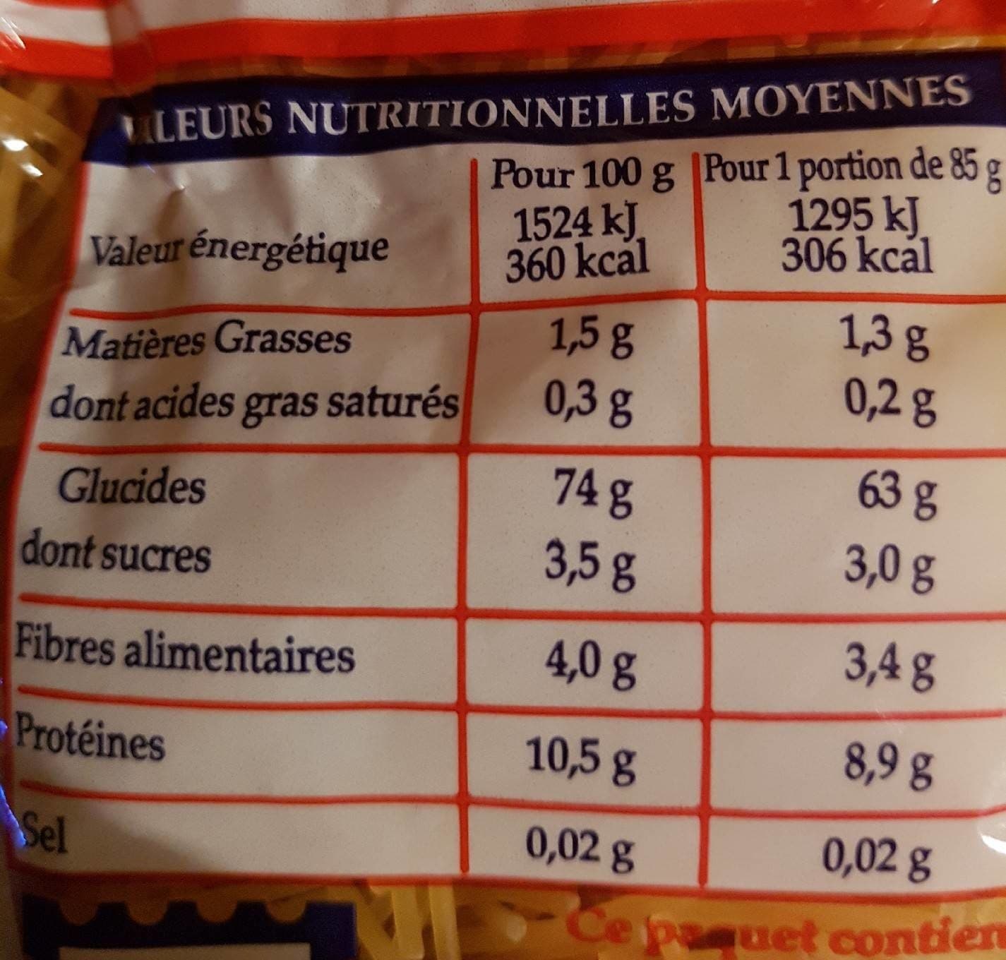 Corbeil Vermicelles packshot