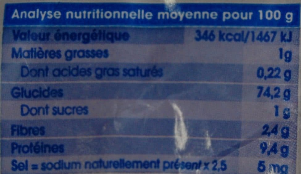 Gruau d'or Farine de blé T45 fluide packshot