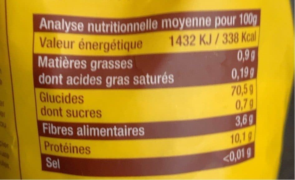 Gruau d'Or Semoule de blé tendre packshot