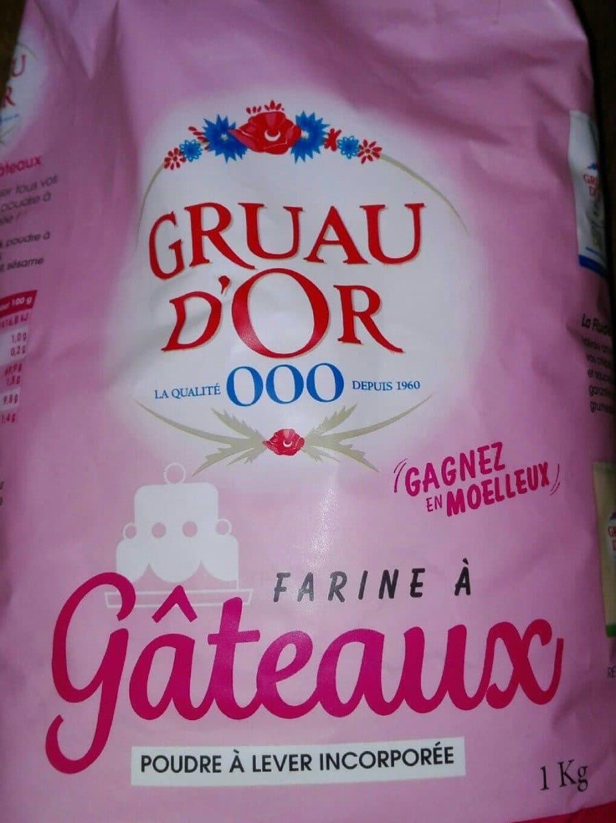 Gruau d or Farine à gateau packshot