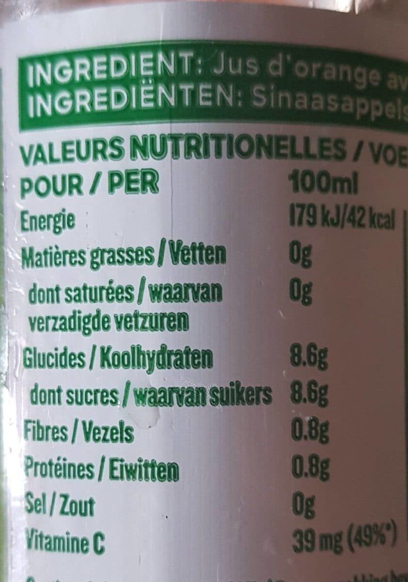 Tropicana Pure Premium Orange avec Pulpe pressée packshot