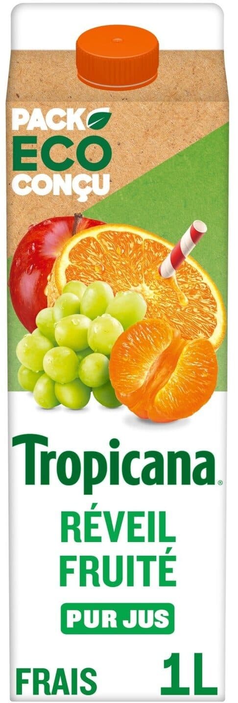 Tropicana Réveil fruité (4 fruits pressés) packshot