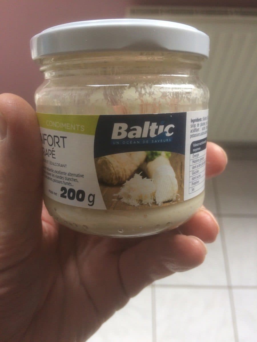 Open Food Facts Raifort rapé packshot