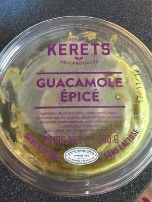 Kerets Guacamole epice packshot