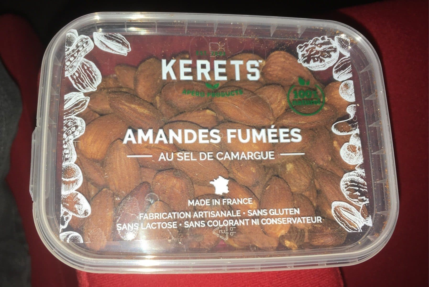 Kerets Amandes fumées au sel de Camargue packshot