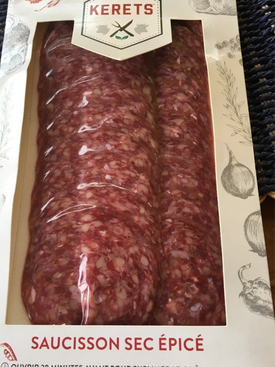 Kerets Saucisson sec épicé packshot