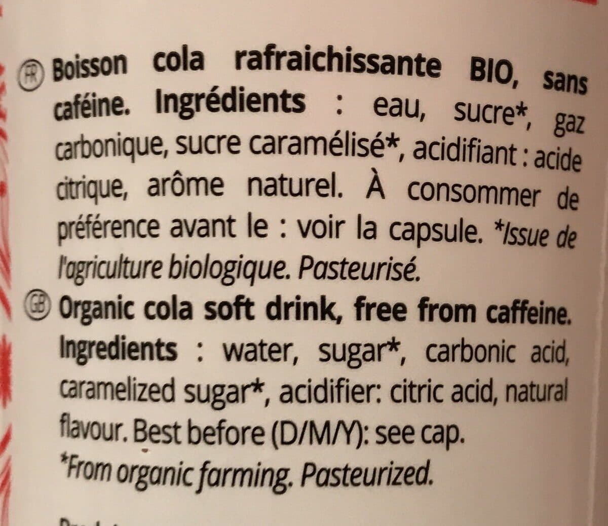 Open Food Facts Cola packshot
