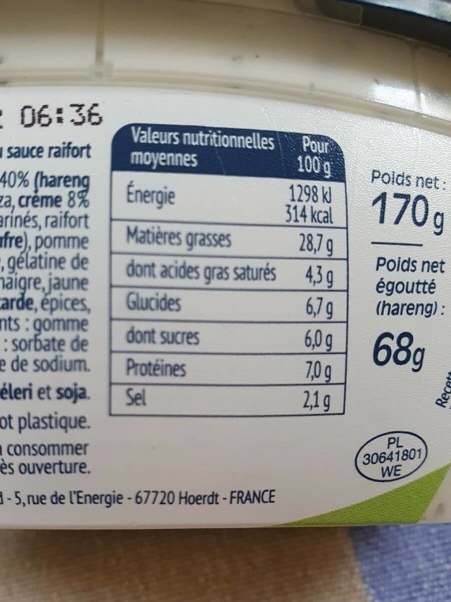 Baltic Bouchées de sauce de raifort packshot
