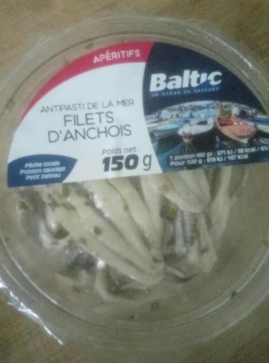 Baltic Filets d'anchois packshot