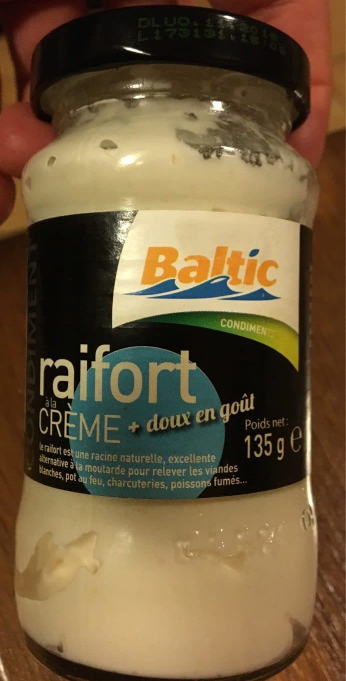 Baltic Raifort à la creme packshot