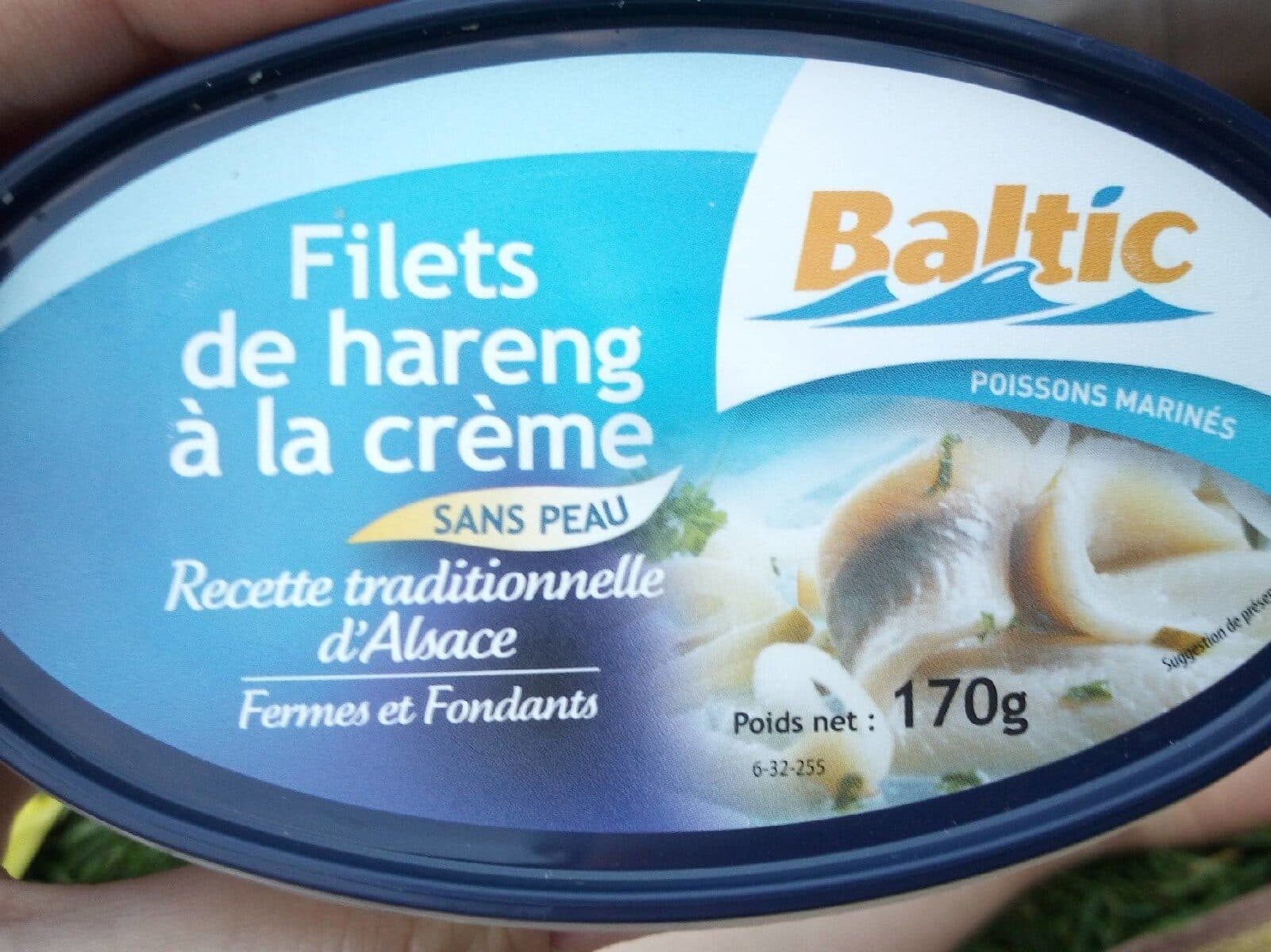 Baltic Filets de hareng à la crème packshot