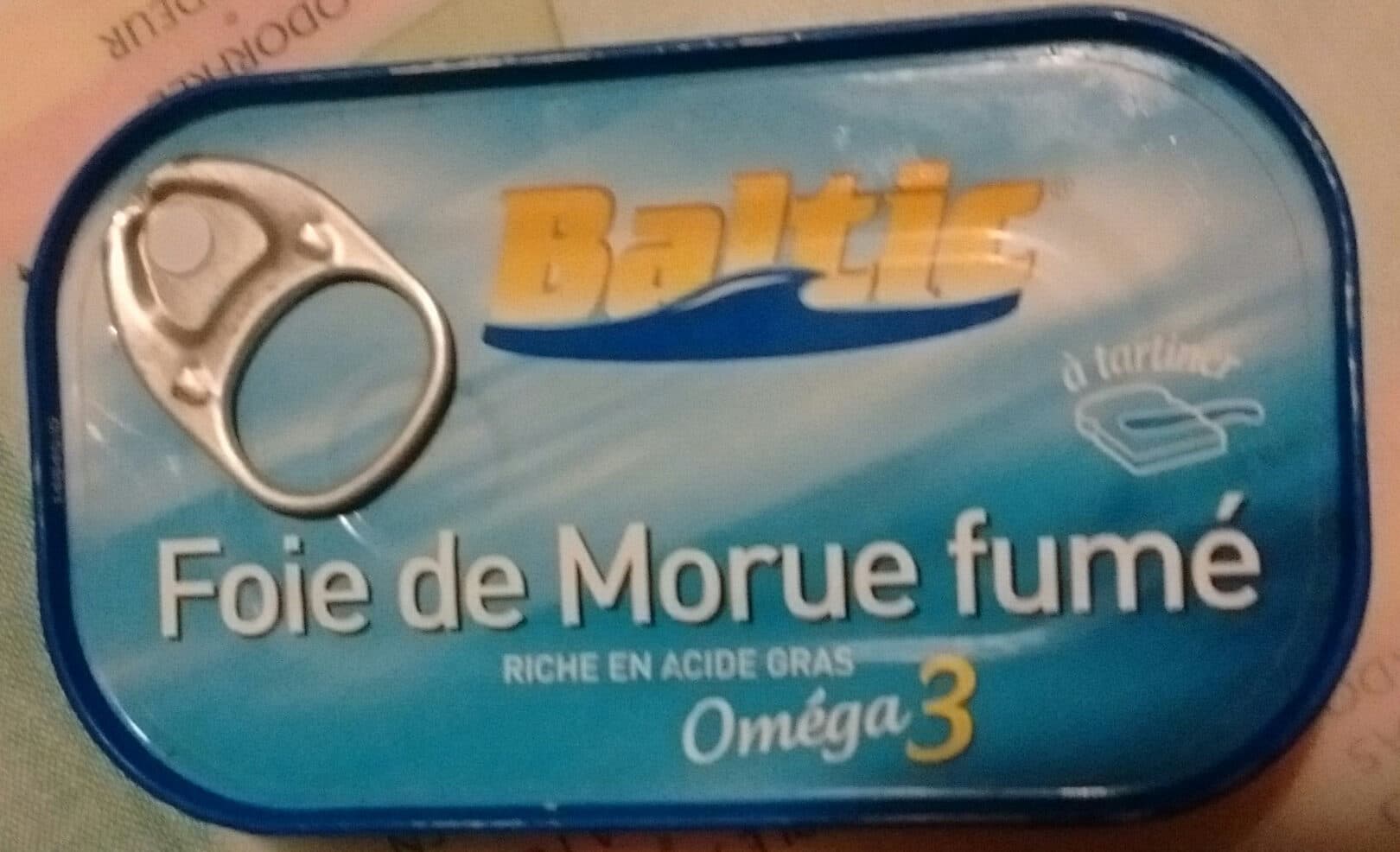 Baltic Foie de morue fumé packshot
