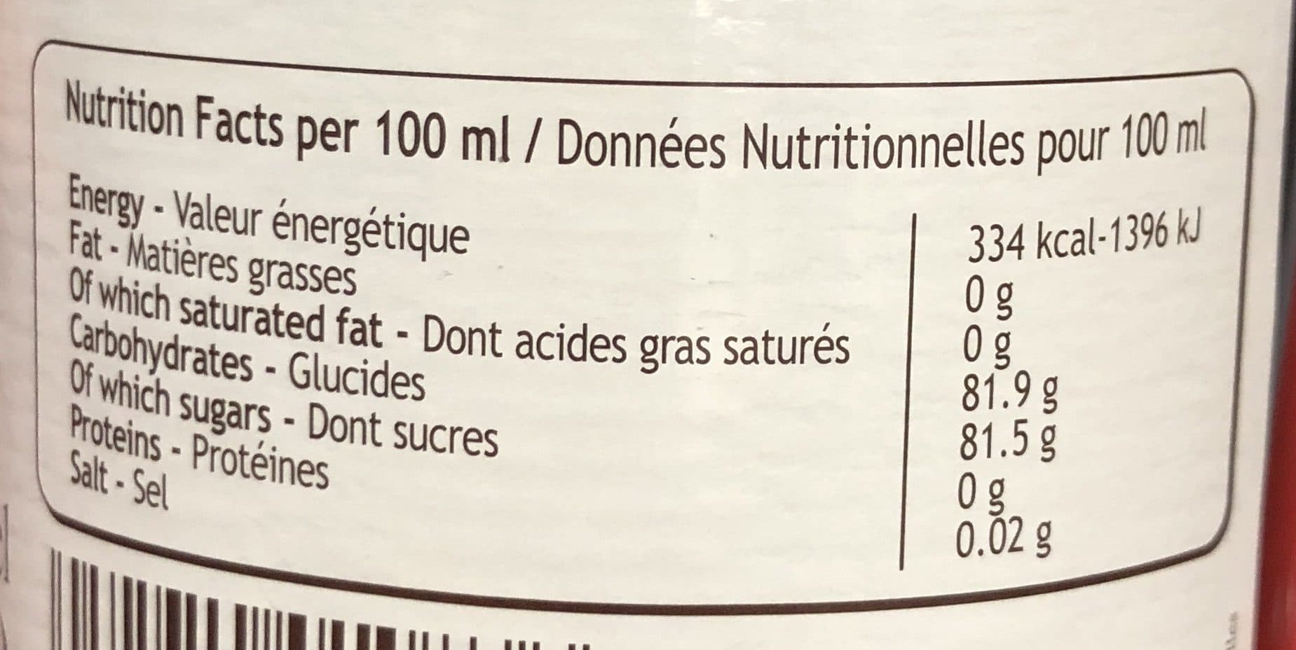 Monin Sirop Airelles Monin 70 CL, 1 Bouteille packshot