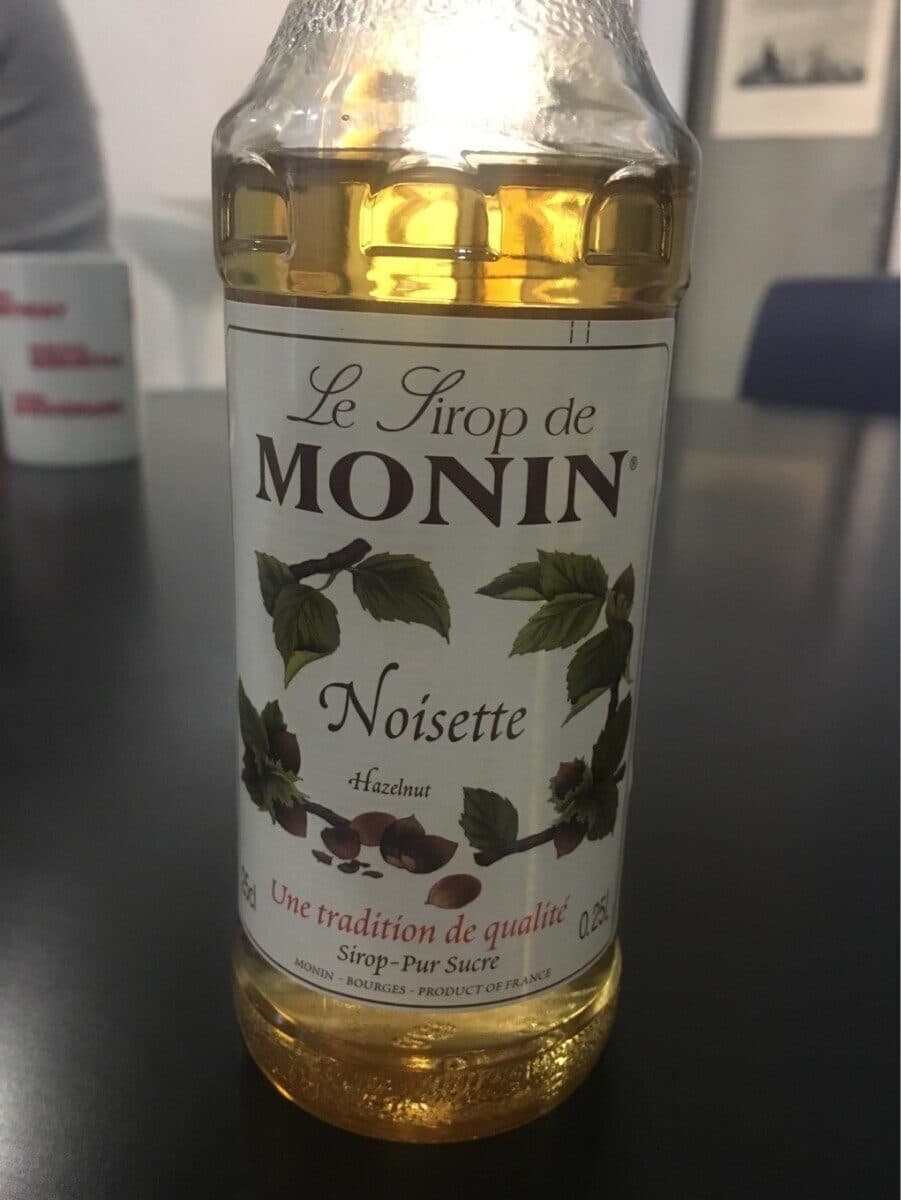 Monin Hazelnut Syrup packshot