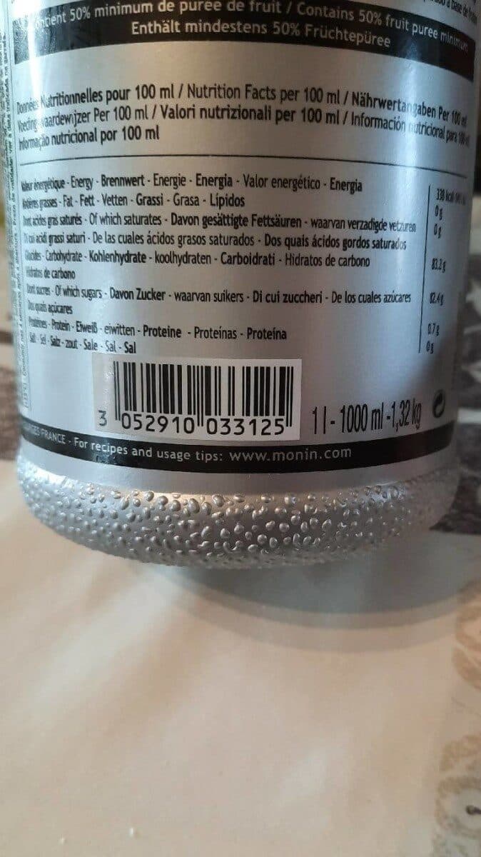 Monin Monin - Fraise packshot